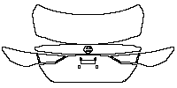 Nissan Sylphy (CN) Exterior 2020 - Trunk Lid (without emblem)