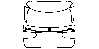 Mercedes-Benz E Class Wagon/Estate 2021 - Trunk Lid (with ''E4X0'', ''4MATIC'' emblems)