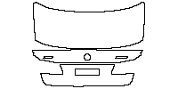 BMW 5 Series Sedan 2014 - Trunk Lid (带''XDrive''''530i''字标)