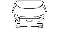 Hyundai Tucson (EU) Exterior 2021 - Trunk Lid (with ''HYUNDAI'' , ''TUCSON'' , ''plug-in'' emblems)