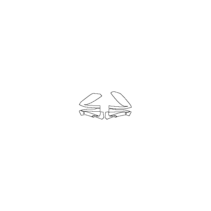 BMW 3 Series Sedan 2014 - Mirror (for Right Hand Drive)