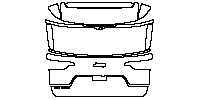 JEEP Grand Cherokee Grand Cherokee L (3-row) 2021 - Trunk Lid (with ''JEEP'' ''L 4×4'' emblem)