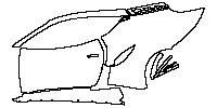 Lotus Emira Exterior 2021 - (left)Door+Side Skirt+Rear Fender