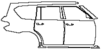Nissan Armada (US) Exterior 2017 - (right) Door+Side Skirt+Rear Fender