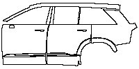 Cadillac Vistiq Exterior 2026 - (left) Door+Rear Fender+Side Skirt