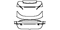 Zeekr 001 Exterior 2021 - Trunk Lid (with ''极氪'', ''001'' emblems)