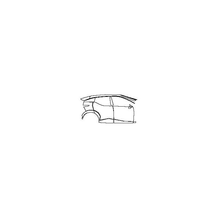 (right) Door+Rear Fender+Side Skirt