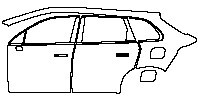 (left) Door+Rear Fender
