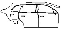(right) Door+Rear Fender