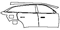 Leapmotor C11 Pure Electric 2021 - (right) Door+Rear Fender