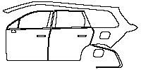 (left) Door+Rear Fender
