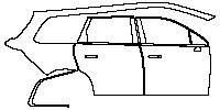 (right) Door+Rear Fender