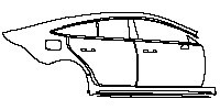 (right) Door+BC Pillar+Rear Fender+Side Skirt