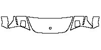 Mercedes-Benz G Class G350 2020 - Hood+Fender (One third of Hood+Fender)