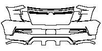 Nissan Armada (US) Exterior 2025 - Bumper+Headlamp