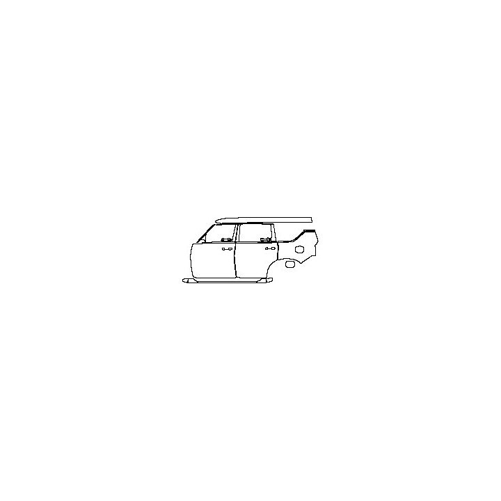 Nissan Armada (US) Exterior 2025 - (left) Door+Side Skirt+Rear Fender
