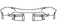 Nissan Armada (US) Exterior 2025 - Rear Bumper (with 6 PDC)