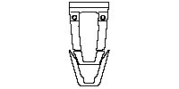 Porsche 911 Interior 2012 - Center Console (for Automatic Transmission，without Seat Heating,Seat Ventilation)