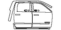 (right) Door+Side Skirt+Rear Fender