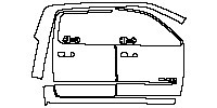 (right) Door+Side Skirt+Rear Fender