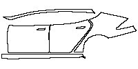 (left) Door+Side Skirt+Rear Fender