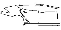 (right) Door+Side Skirt+Rear Fender