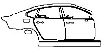 (right) Door+Side Skirt+Rear Fender