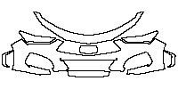 Acura TLX Standard Wheelbase 2015 - Bumper+Headlamp