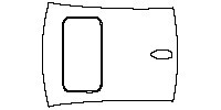 Acura TLX Standard Wheelbase 2021 - Roof (with sunroof)