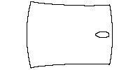 Acura TLX Standard Wheelbase 2021 - Roof (without sunroof)