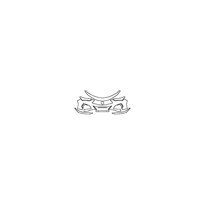 Acura TLX Standard Wheelbase 2021 - Bumper+Headlamp