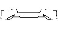 Audi A6 A6L TFSI e 2019 - Rear Bumper