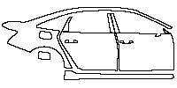 (right) Door+BC Pillar+Rear Fender