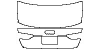 Audi A6 A6L TFSI e 2019 - Trunk Lid (without model emblem)