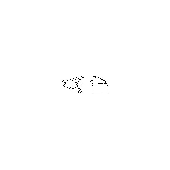 Audi A6 A6L 2016 - (right) Door+BC Pillar+Rear Fender