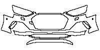 Audi A4 RS4 Avant 2013 - Bumper+Headlamp