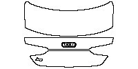 Audi A5 A5 Coupe 2017 - Trunk Lid (with ''A5''model emblem)