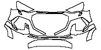 Audi Q3 SUV 2020 - Bumper+Headlamp