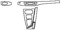 Audi A4 A4L Saloon/Sedan 2017 - Dashboard+Center Console (for Left Hand Drive)
