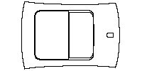 Audi A4 A4L Saloon/Sedan 2017 - Roof (with sunroof)