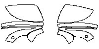 Audi A8 S8 (for Europe) 2013 - Mirror (for Right Hand Drive)