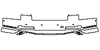Audi A8 S8 (for Europe) 2013 - Rear Bumper