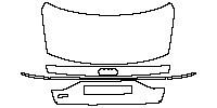 Audi A8 S8 (for Europe) 2013 - Trunk Lid (with ''S8'' model emblem)