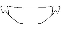 Audi A8 S8 (for Europe) 2013 - Hood+Fender (One third of Hood + Fender)