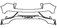 Audi Q4 e-tron Sportback 2022 - Rear Bumper (with 4 PDC)