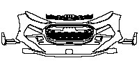 Audi Q6 e-tron Exterior 2024 - Bumper+Headlamp (with 4 PDC)