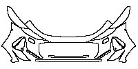 Audi A5 A5 Avant 2025 - Bumper+Headlamp (with 2 PDC)
