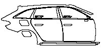 (right) Door+Rear Fender+Side Skirt