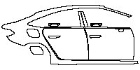(right) Door+Rear Fender+Side Skirt