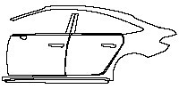 (left) Door+Rear Fender+Side Skirt